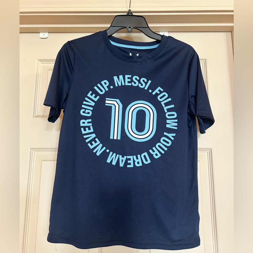 MESSI #10 Soccer Jersey Youth XL (18) Excellent